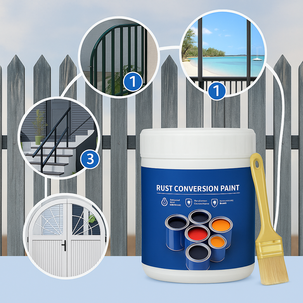 RustShield Water-Resistant Paint