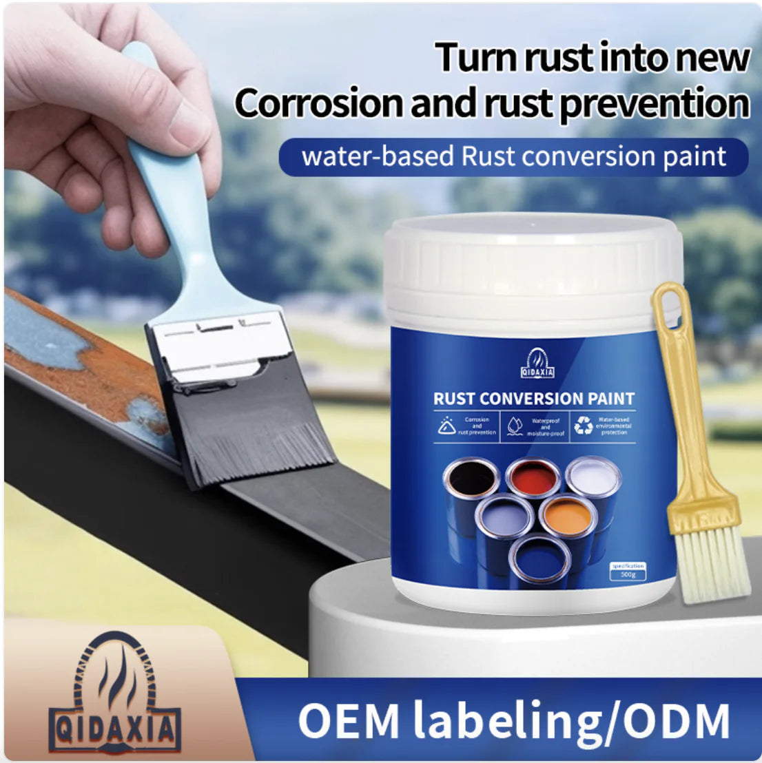 RustShield Water-Resistant Paint
